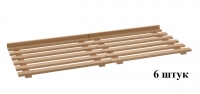 Комплект деревянных полок к ШЗХ-С-1000.600-02-К (натур. бук)
