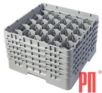 КАССЕТА ДЛЯ СТЕКЛА CAMBRO ПОЛНОРАЗМЕРНАЯ 30 ОТДЕЛЕНИЙ МАКС ВЫСОТА 25,7 СМ 30S958151