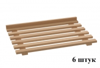 Комплект деревянных полок к ШЗХ-С- 700.600-02-Р (натур. бук)