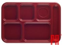 ПОДНОС CAMBRO С 6 ОТДЕЛЕНИЯМИ ПЛАСТИК 25,4 Х 36,5 СМ 10146CW416